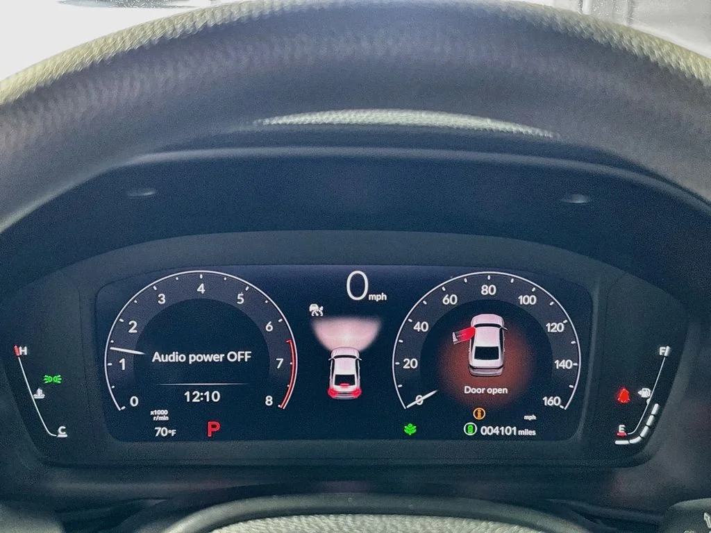 Used 2025 Radiant Red Metallic Honda SE image 14