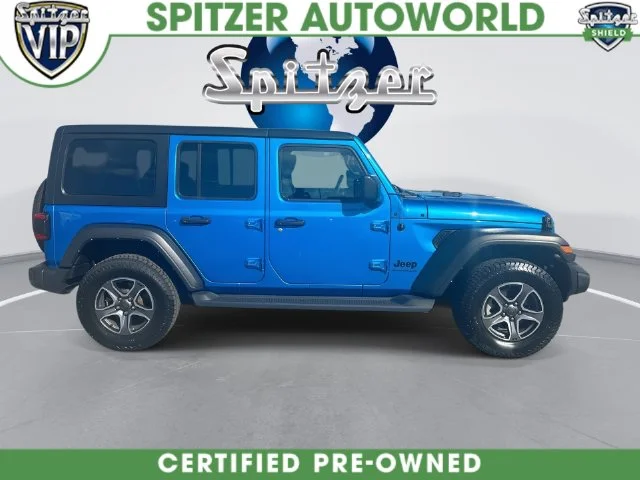 Certified Used 2023 Blue Jeep Sport S image 11