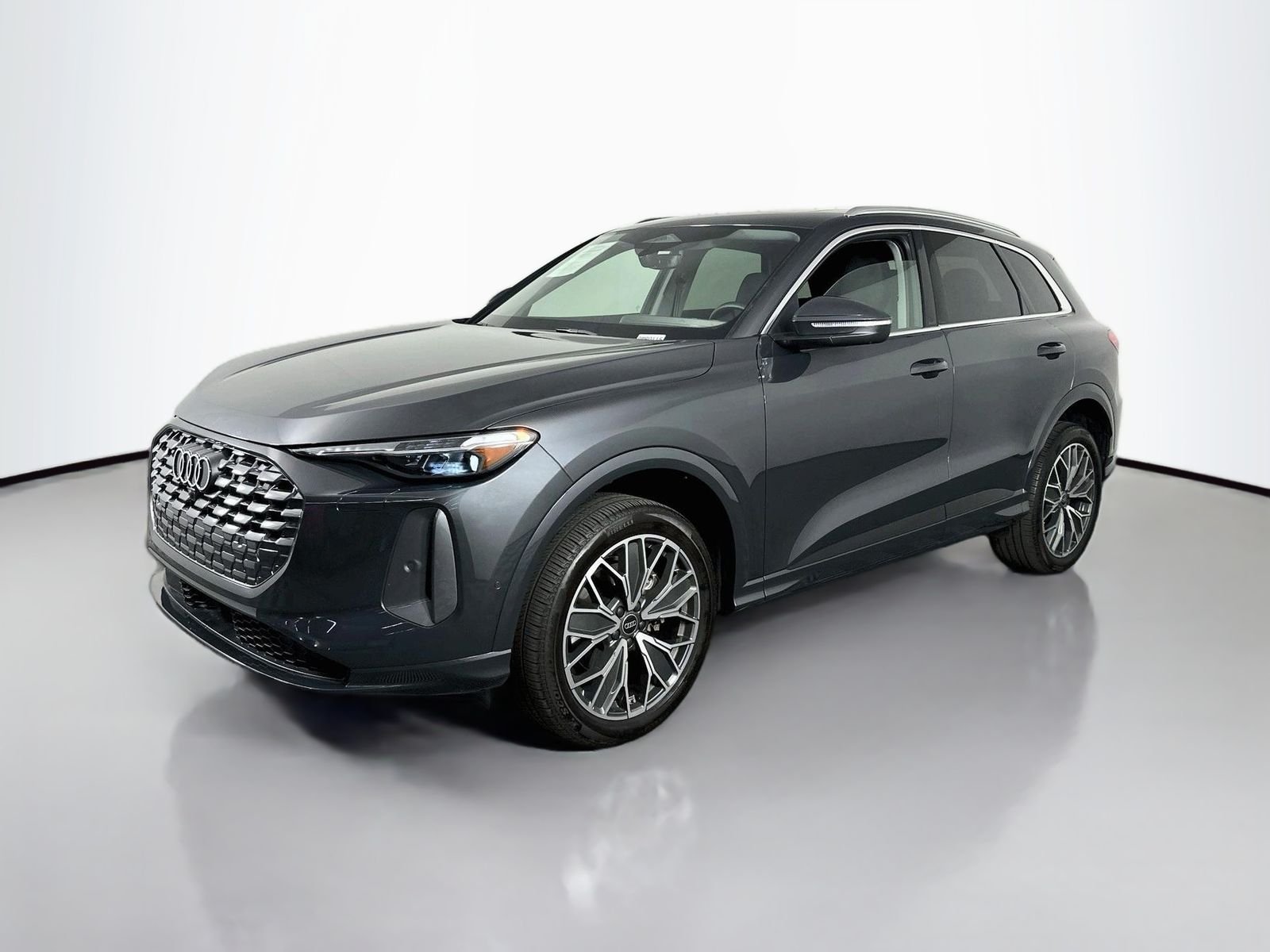 Used 2025 Gray Metallic Audi 2.0T Premium Plus Adaptive Cruise Vented Seats image 3