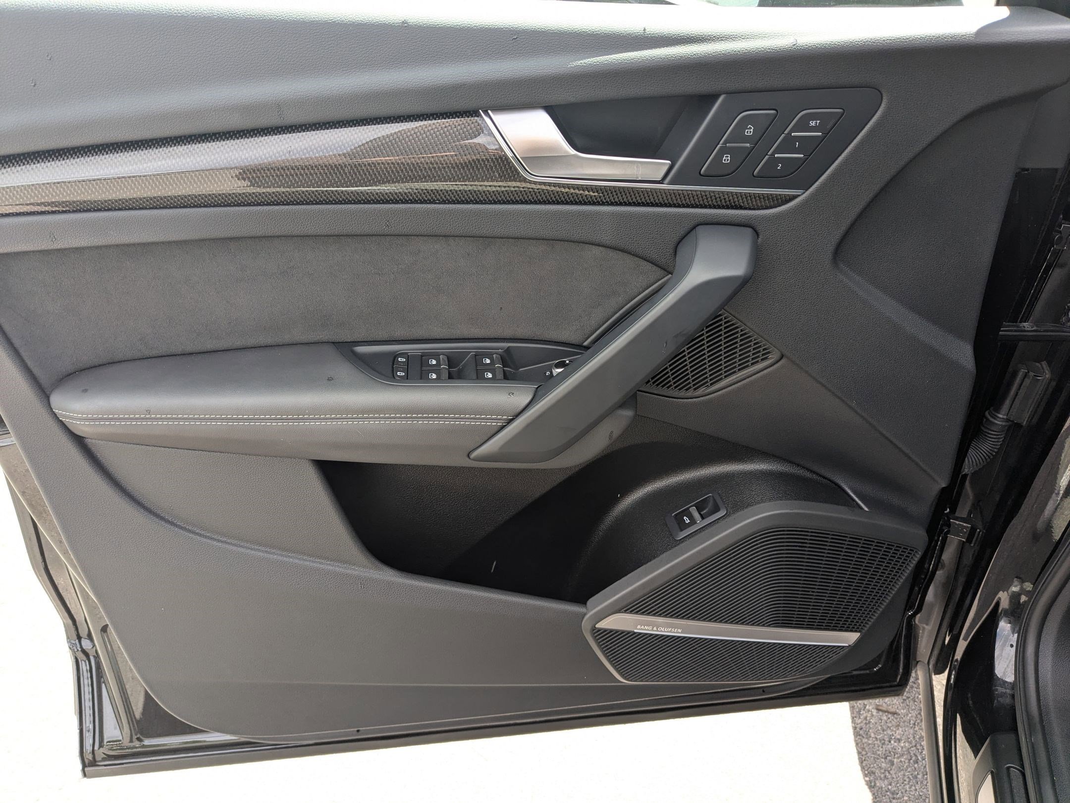 Used 2023 Mythos Black Metallic Audi Premium Plus image 13