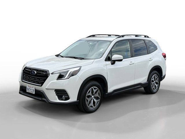 Certified Used 2023 Crystal White Pearl Subaru Premium image 1