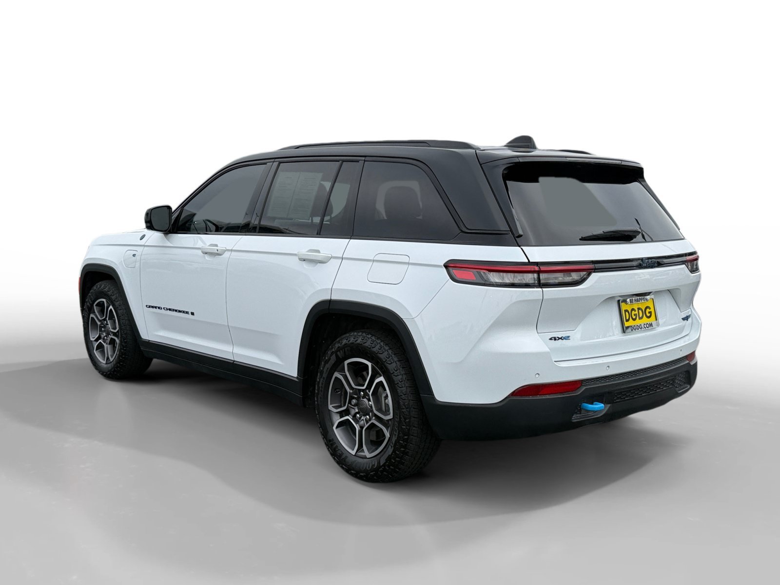 Used 2022 Bright White Clearcoat Jeep Trailhawk 4xe image 3