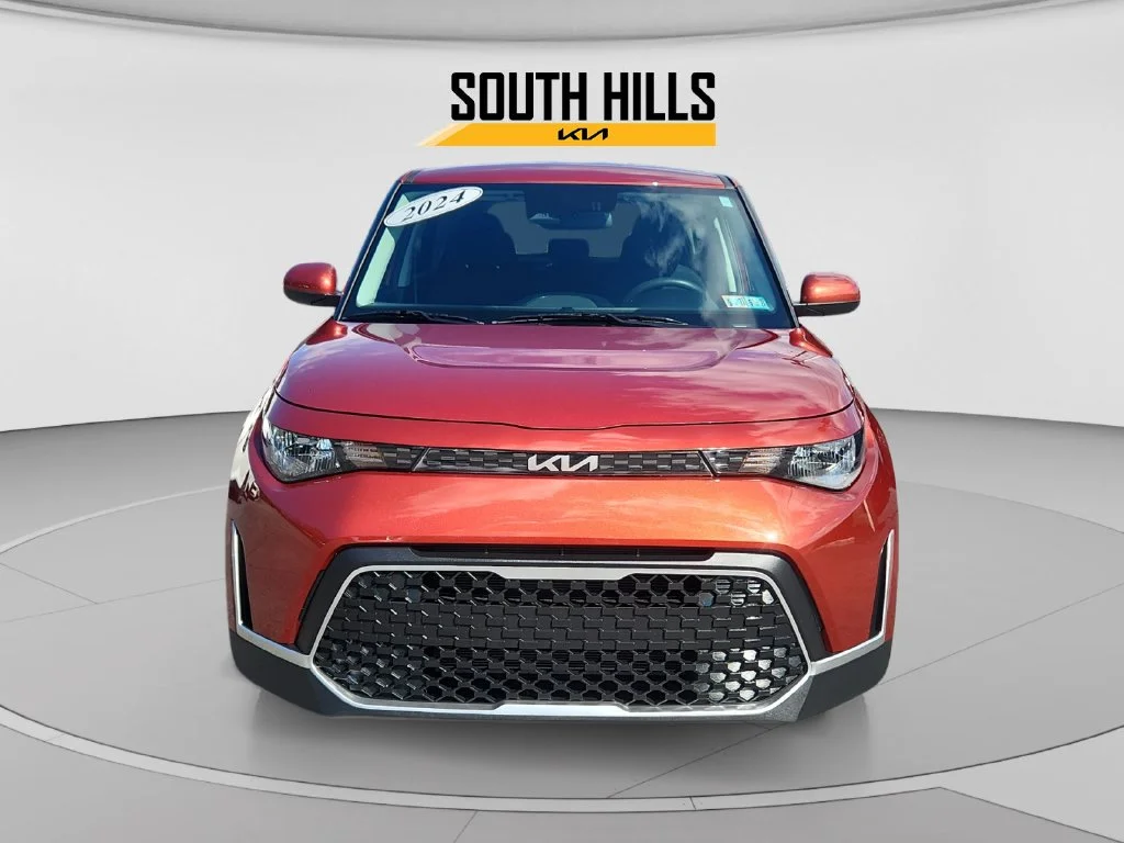 Used 2024 Orange Kia LX image 2