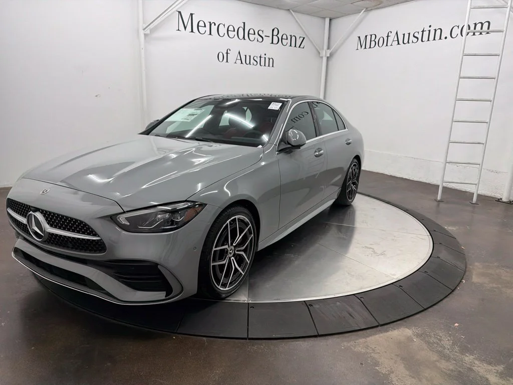 New 2027 White Mercedes-Benz C 300 image 3