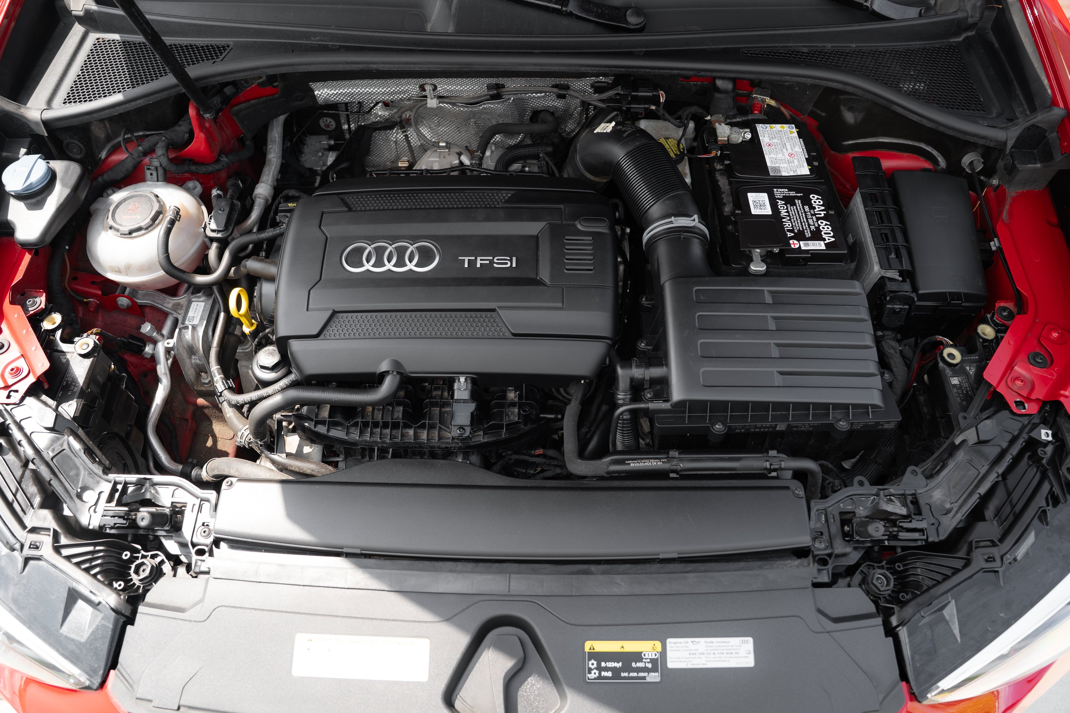 Used 2019 Tango Red Metallic Audi Premium image 27
