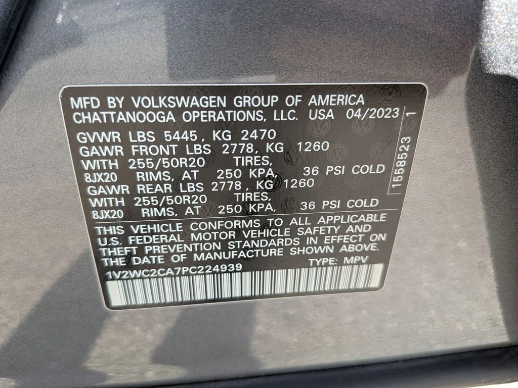 Certified Used 2023 Gray Volkswagen 2.0T SE w/Technology image 35
