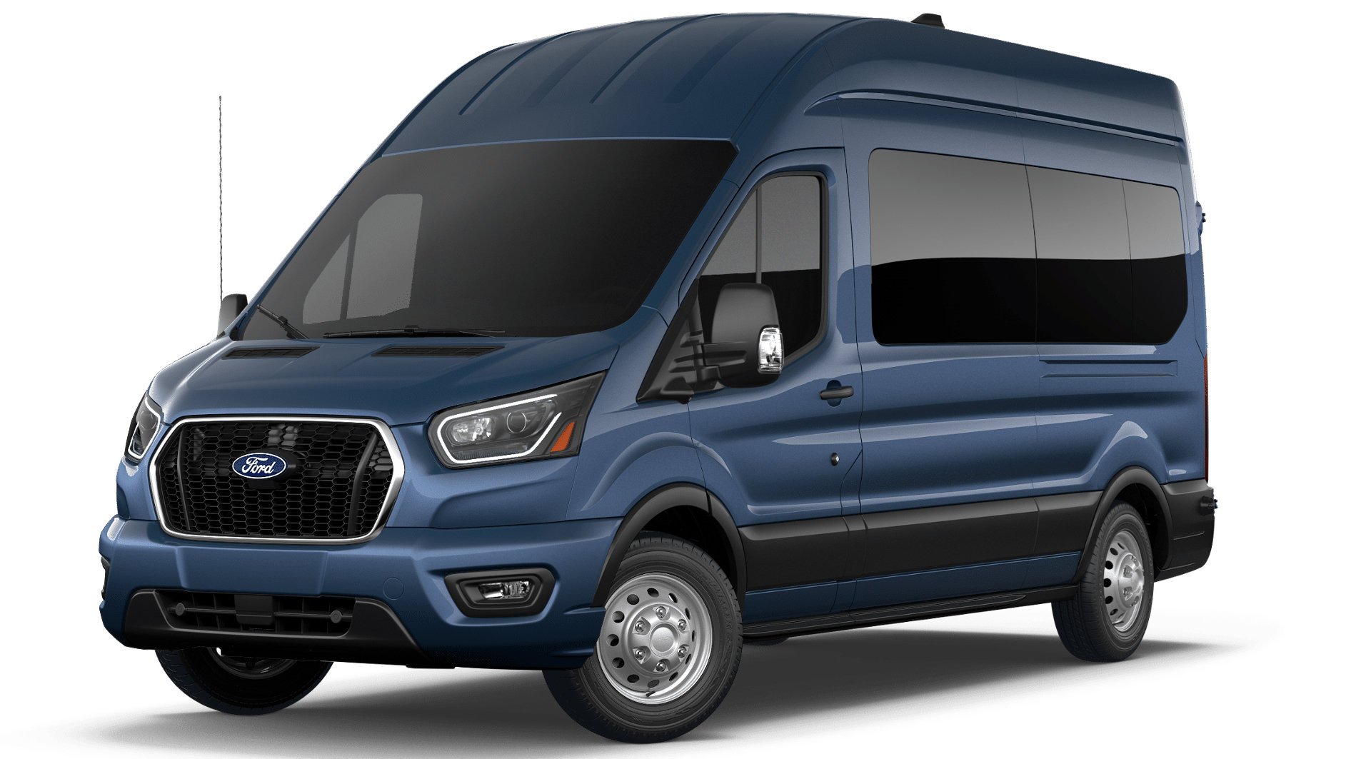 New 2026 Blue Metallic Ford Passenger Van XLT image 8