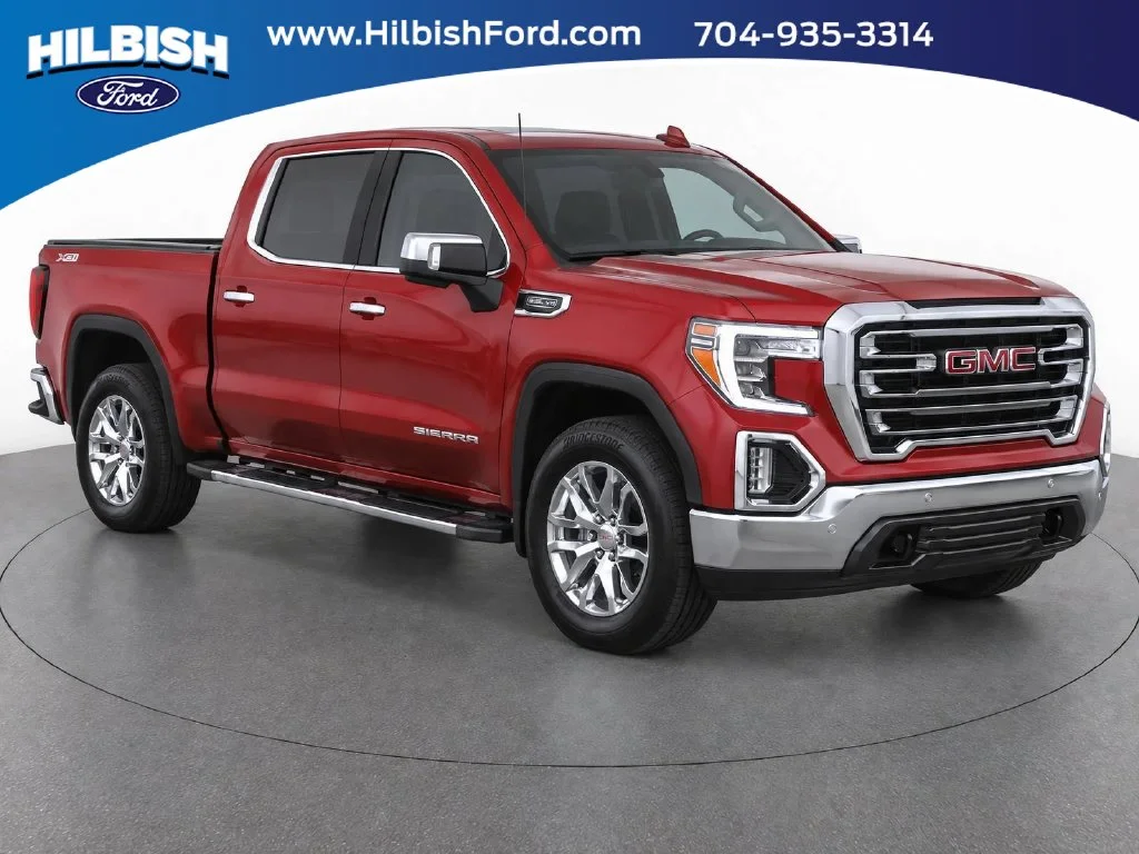 Used 2021 Red GMC SLT image 1