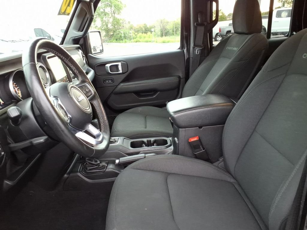 Certified Used 2020 Black Jeep Overland image 8