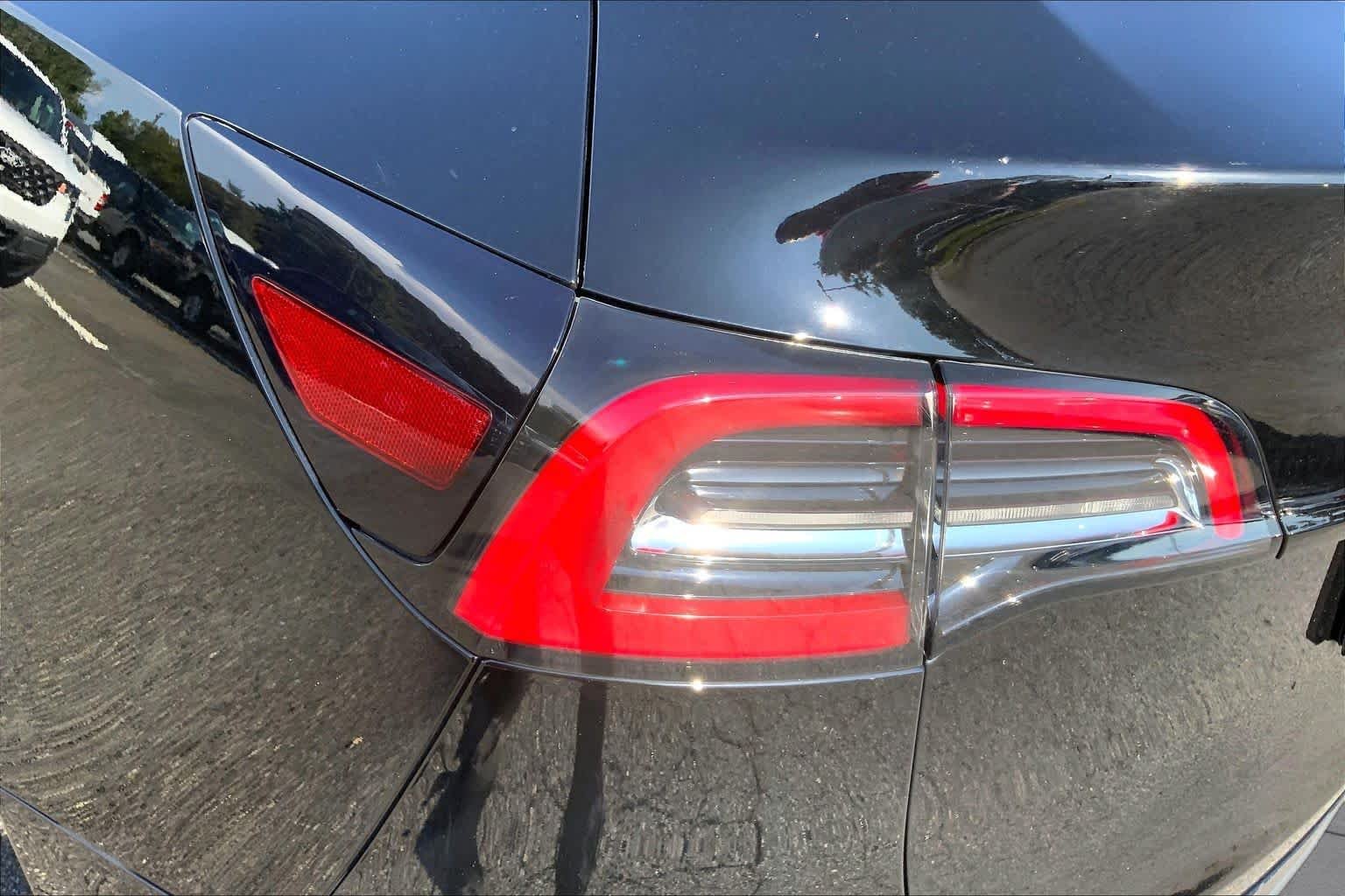 Used 2021 Solid Black Tesla Performance image 27
