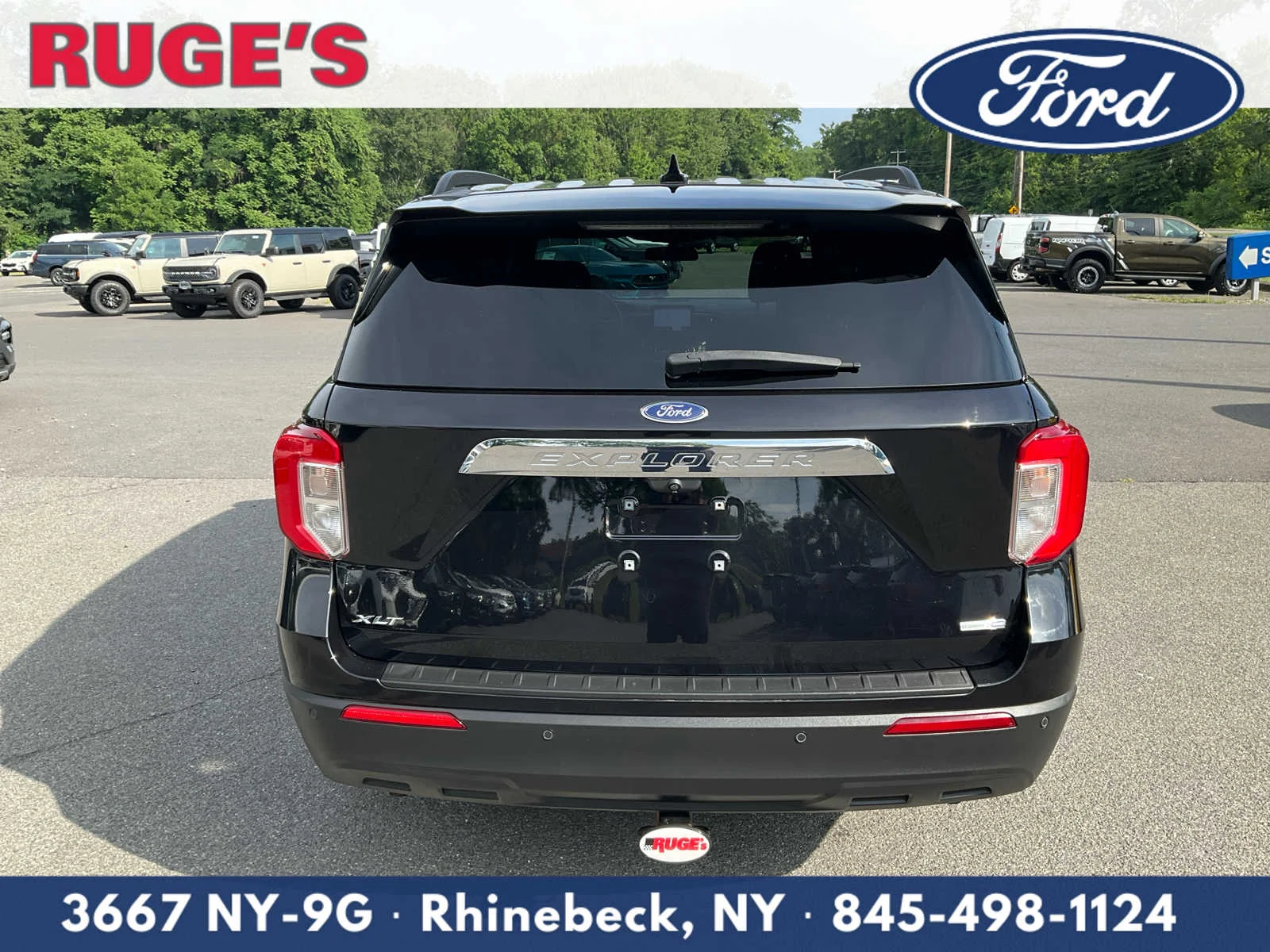 Used 2020 Agate Black Metallic Ford XLT image 4