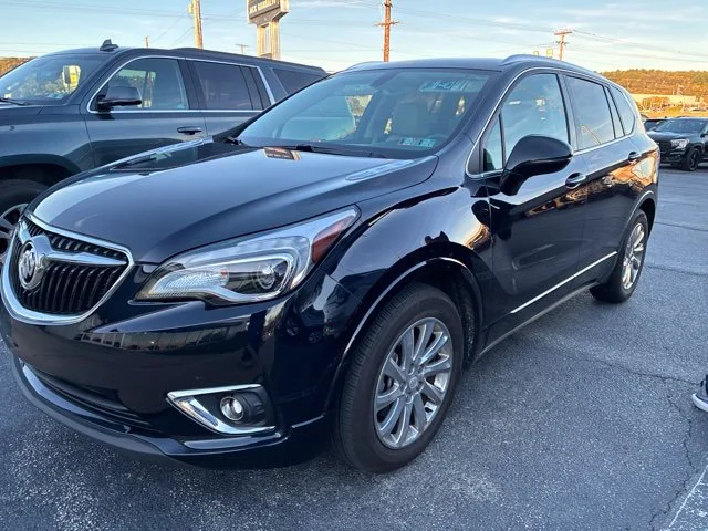 Certified Used 2020 Blue Buick Essence image 3
