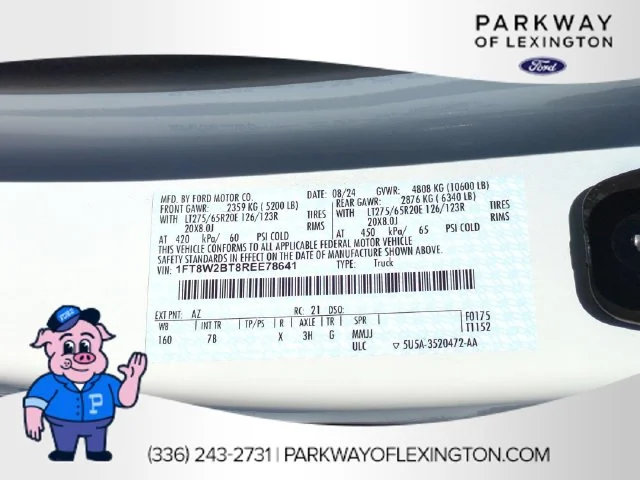 Used 2024 White Ford Platinum image 38