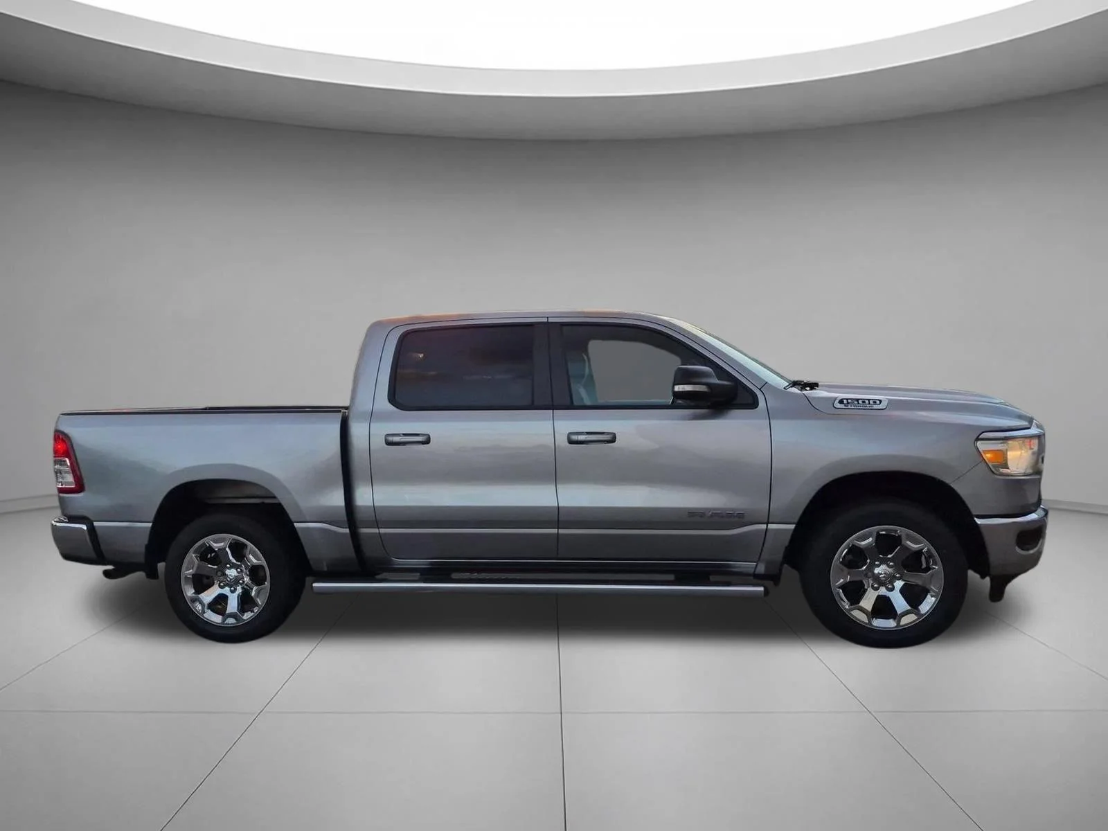 Used 2022 Billet Silver Metallic Clearcoat Ram Big Horn image 6