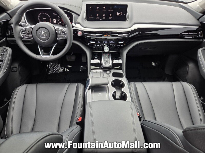 Used 2024 Liquid Carbon Metallic Acura SH-AWD image 11