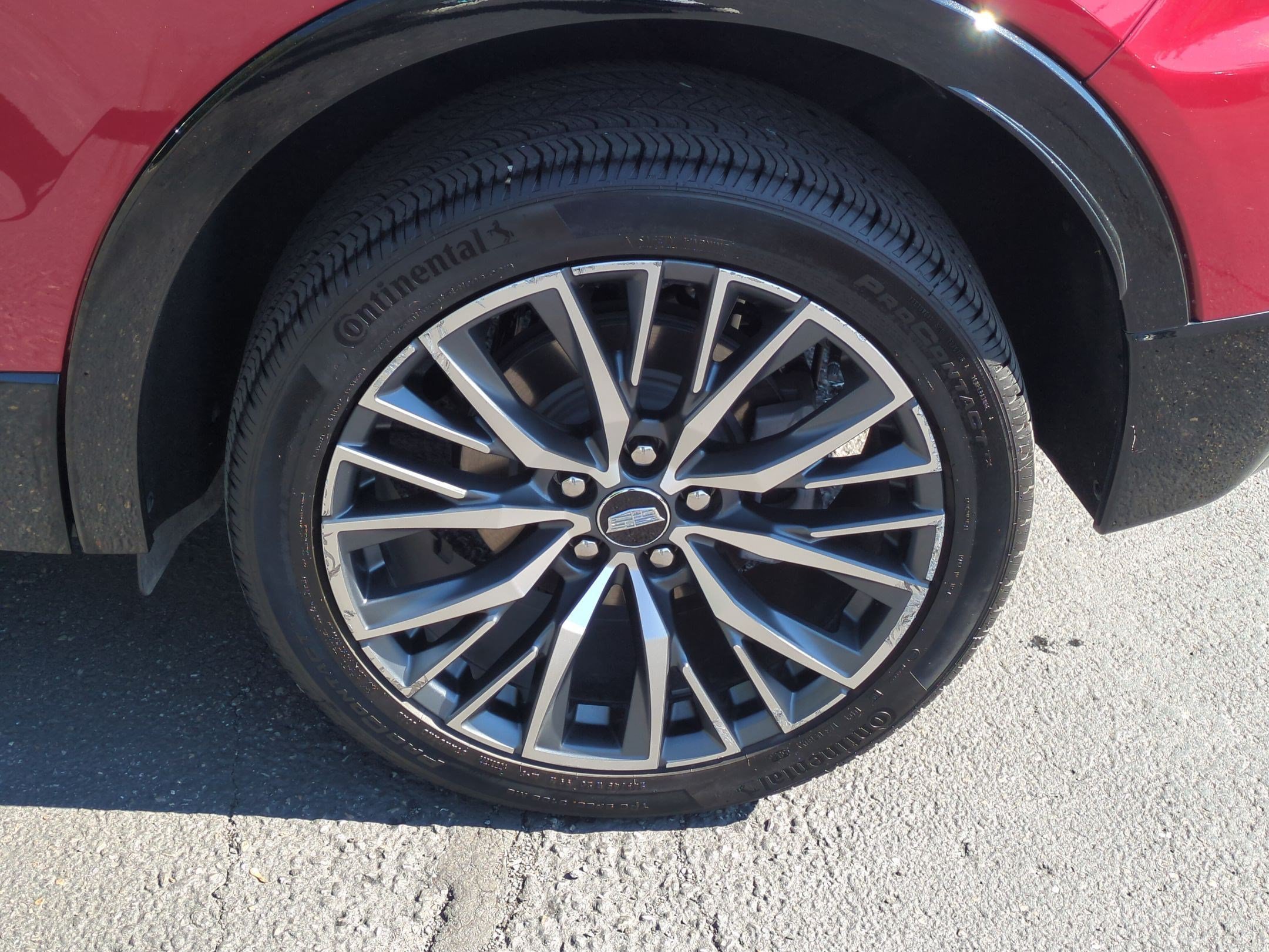 Used 2024 Radiant Red Tintcoat Cadillac Sport image 12