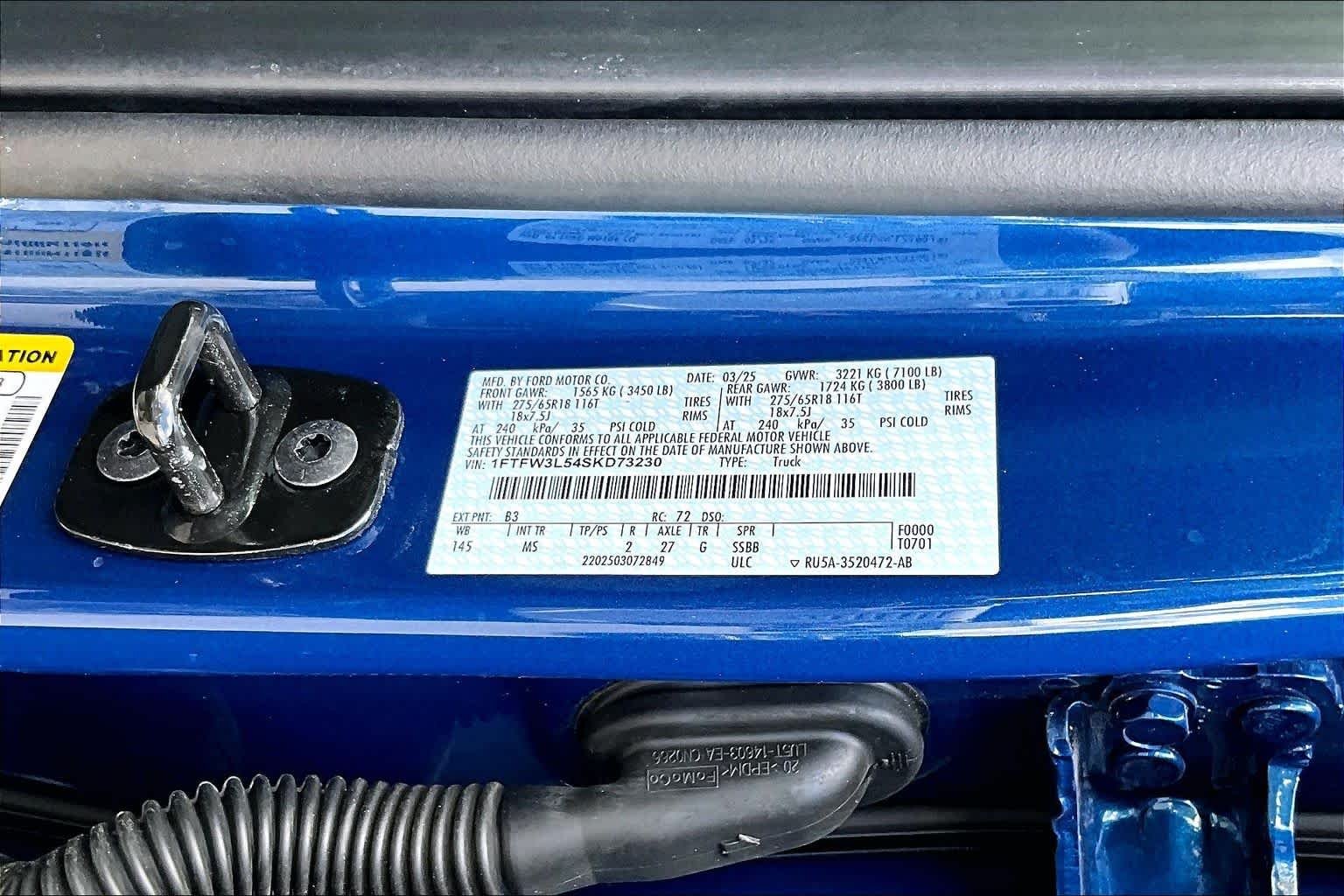 Used 2025 Atlas Blue Ford XLT image 35