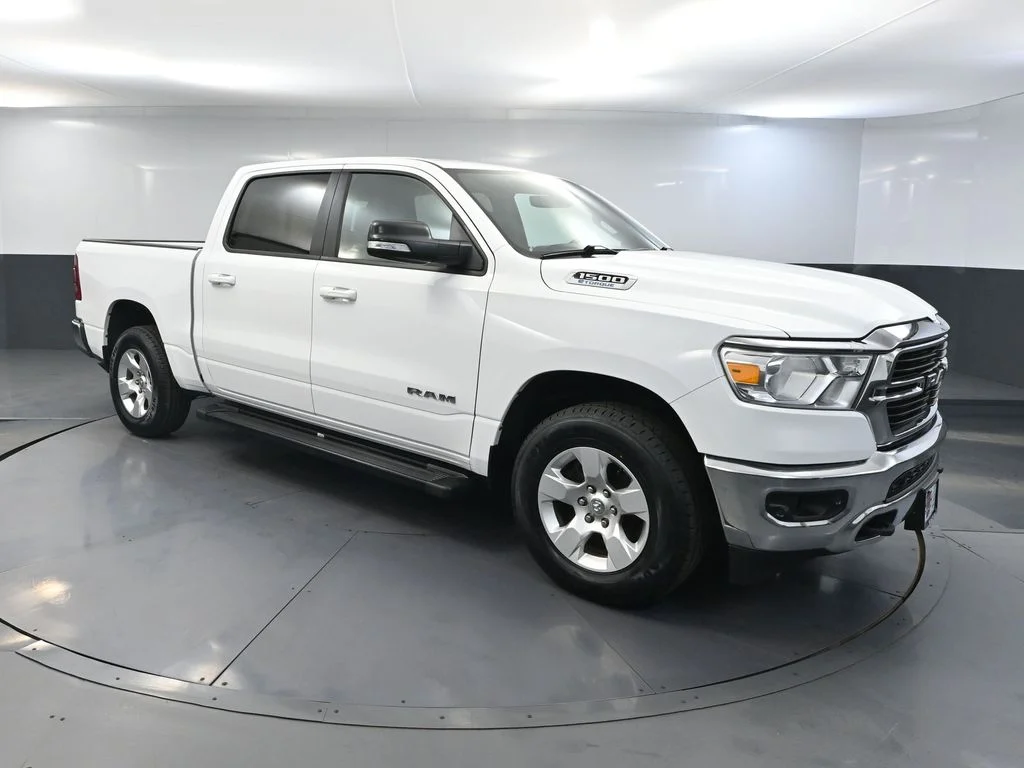 Used 2021 White Ram Big Horn/Lone Star image 1