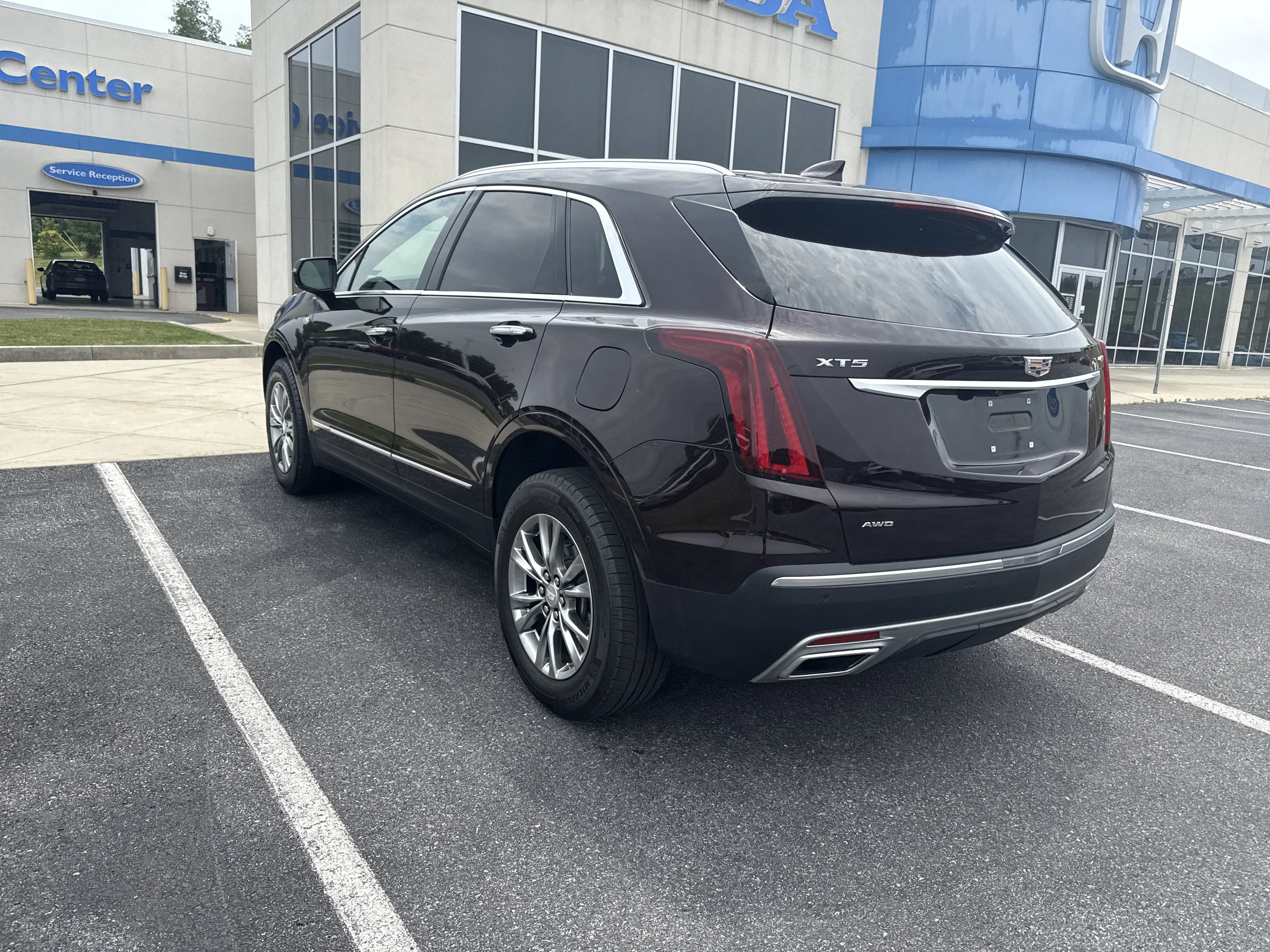 Used 2021 Garnet Metallic Cadillac AWD Premium Luxury image 5