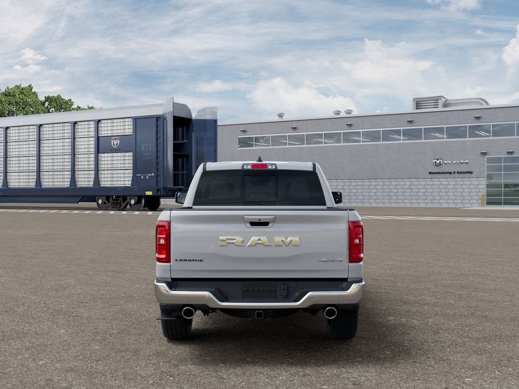 New 2026 Bright White Clear-Coat Exterior Paint RAM Laramie image 7