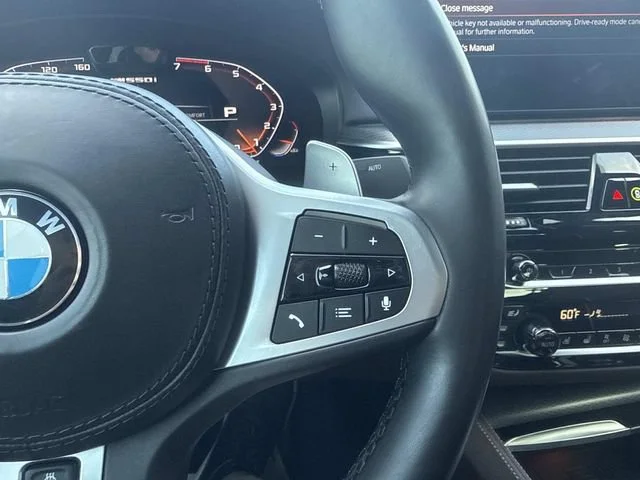 Used 2021 Dark Blue BMW M550i xDrive image 39