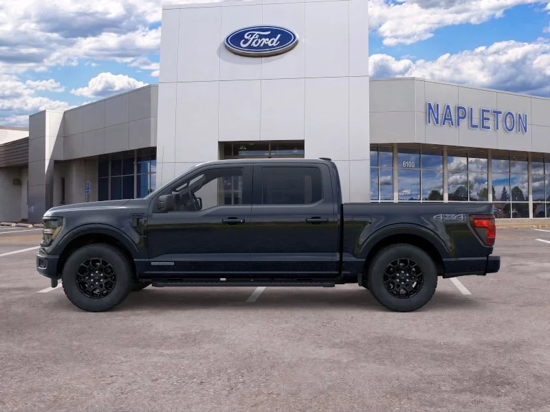 New 2026 Agate Black Metallic Ford XLT image 3