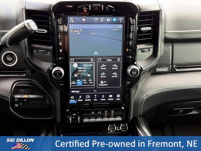 Used 2022 Granite Crystal Metallic Clearcoat Ram Limited image 7