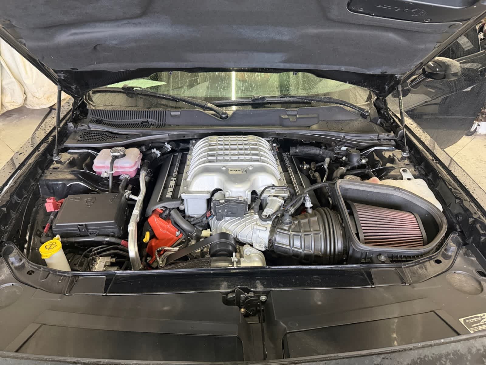 Used 2023 Pitch Black Clearcoat Dodge SRT Hellcat Jailbreak image 3