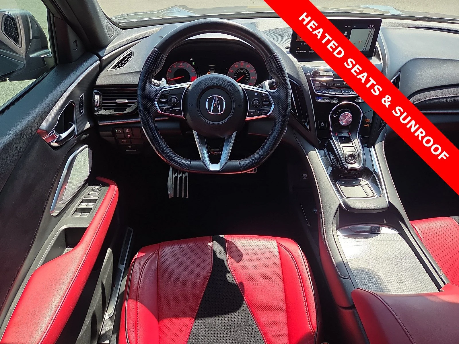 Used 2023 Liquid Carbon Metallic Acura w/A-Spec Package image 11