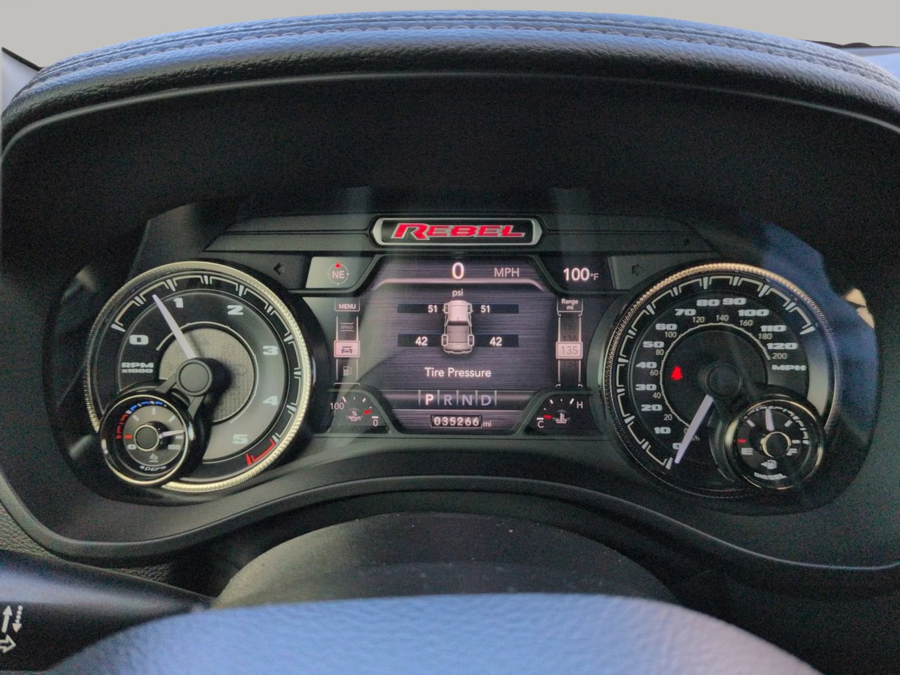 Used 2022 Flame Red Clearcoat Ram Rebel image 23