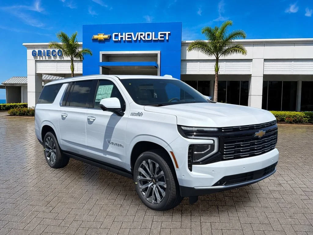 New 2026 Polar White Tricoat Chevrolet High Country image 1