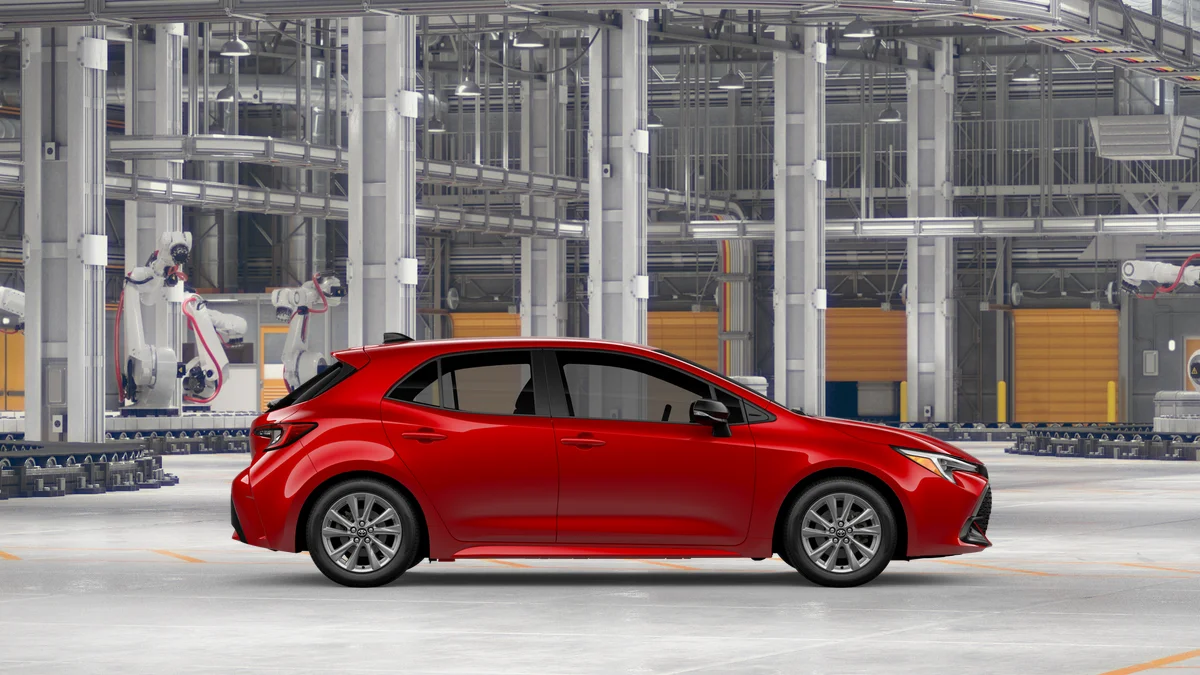 New 2027 Finish Line Red Toyota SE image 12