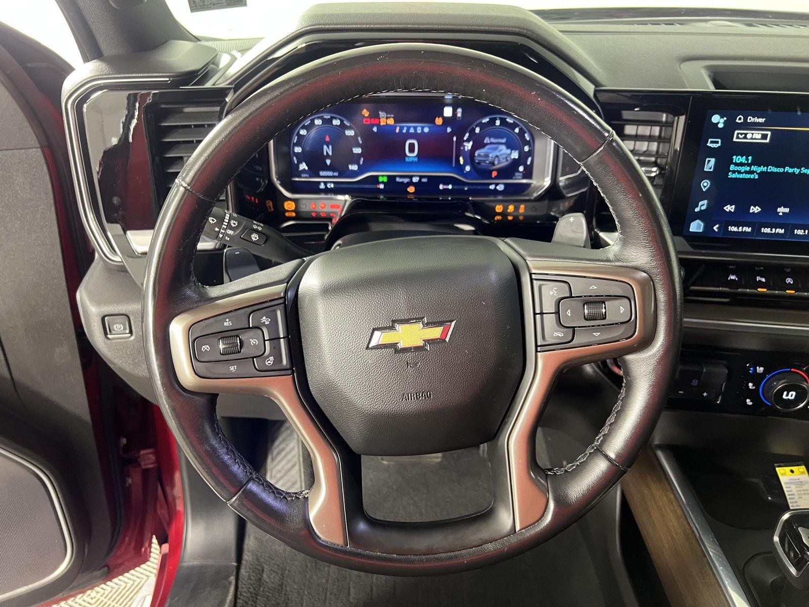 Used 2022 CHERRY RED TINTCOAT Chevrolet High Country image 12
