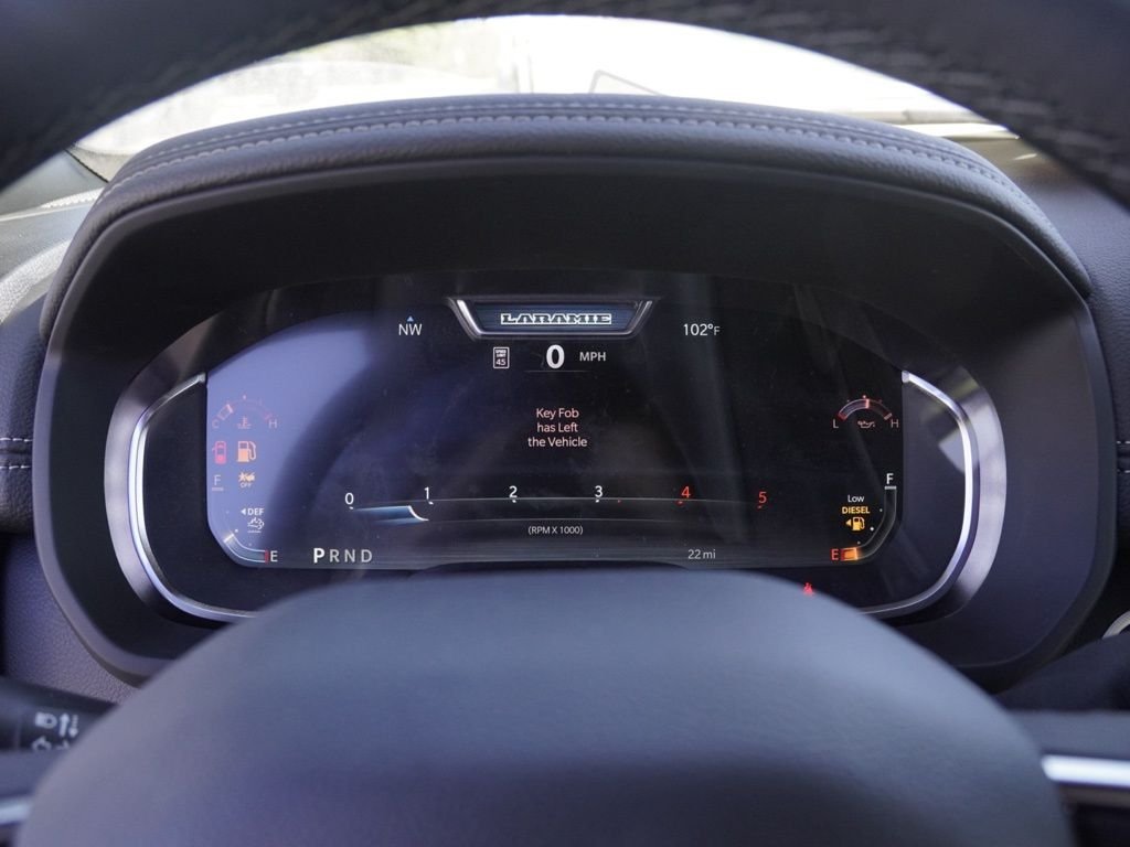 New 2026 Bright White Clear-Coat Exterior Paint RAM Laramie image 13