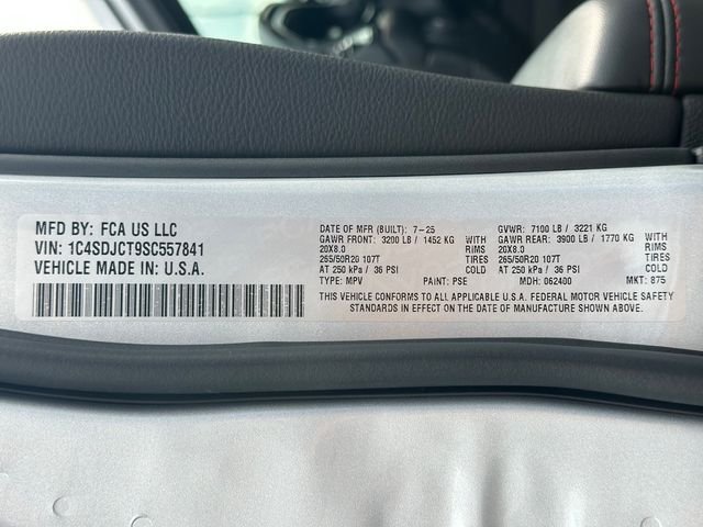 Certified Used 2025 Silver Dodge R/T image 39