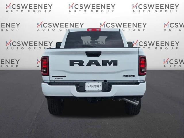 New 2026 Bright White Clear-Coat Exterior Paint RAM Big Horn image 4