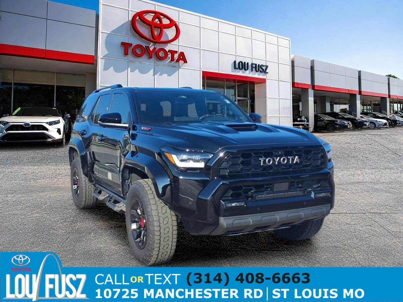 Used 2025 Black Toyota Hybrid TRD Pro image 1