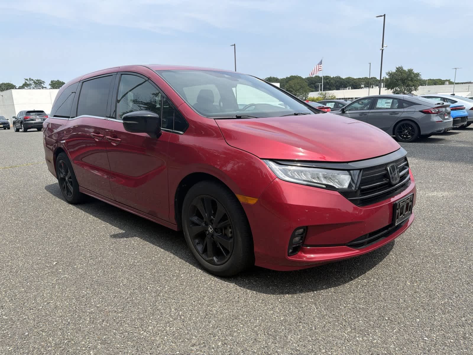 Used 2024 Radiant Red Metallic II Honda Sport image 7