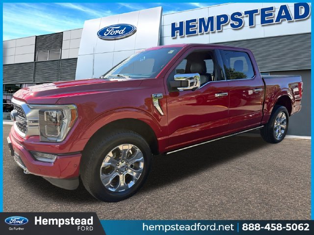 Used 2023 Red Ford Platinum image 1