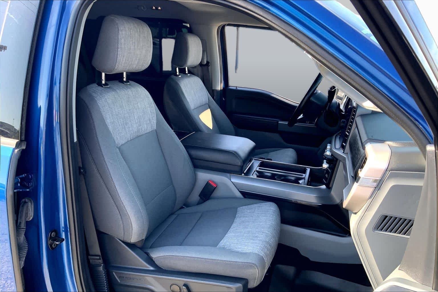 Certified Used 2023 Atlas Blue Metallic Ford XLT image 9
