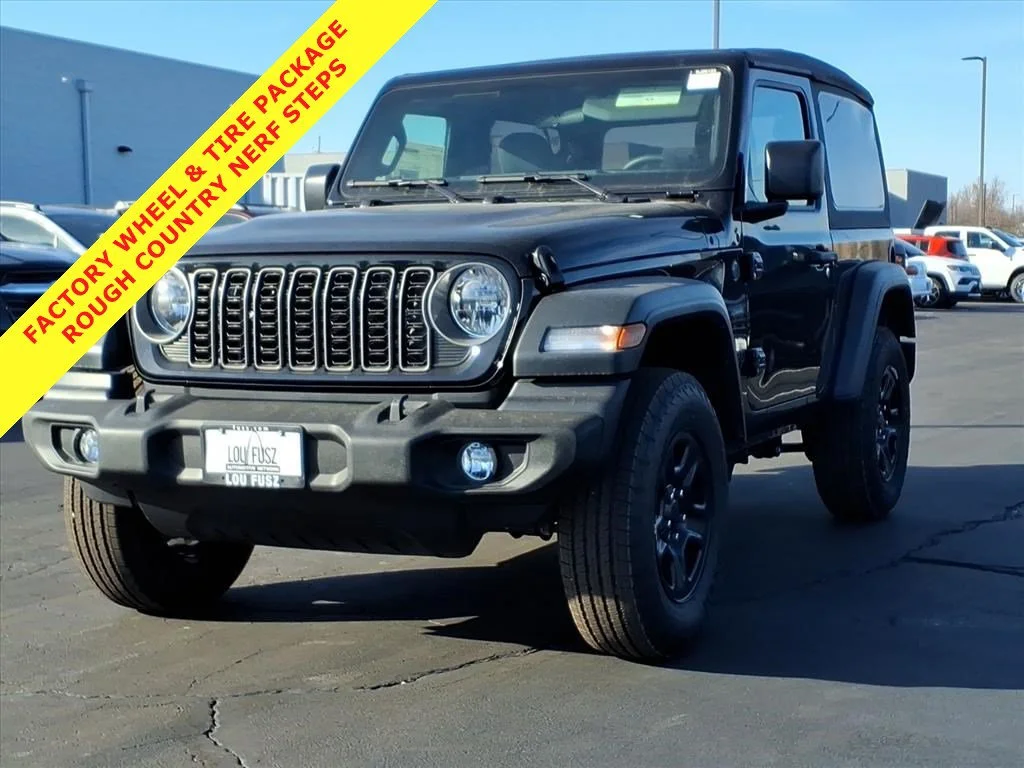New 2026 Black Clearcoat Jeep Sport image 2