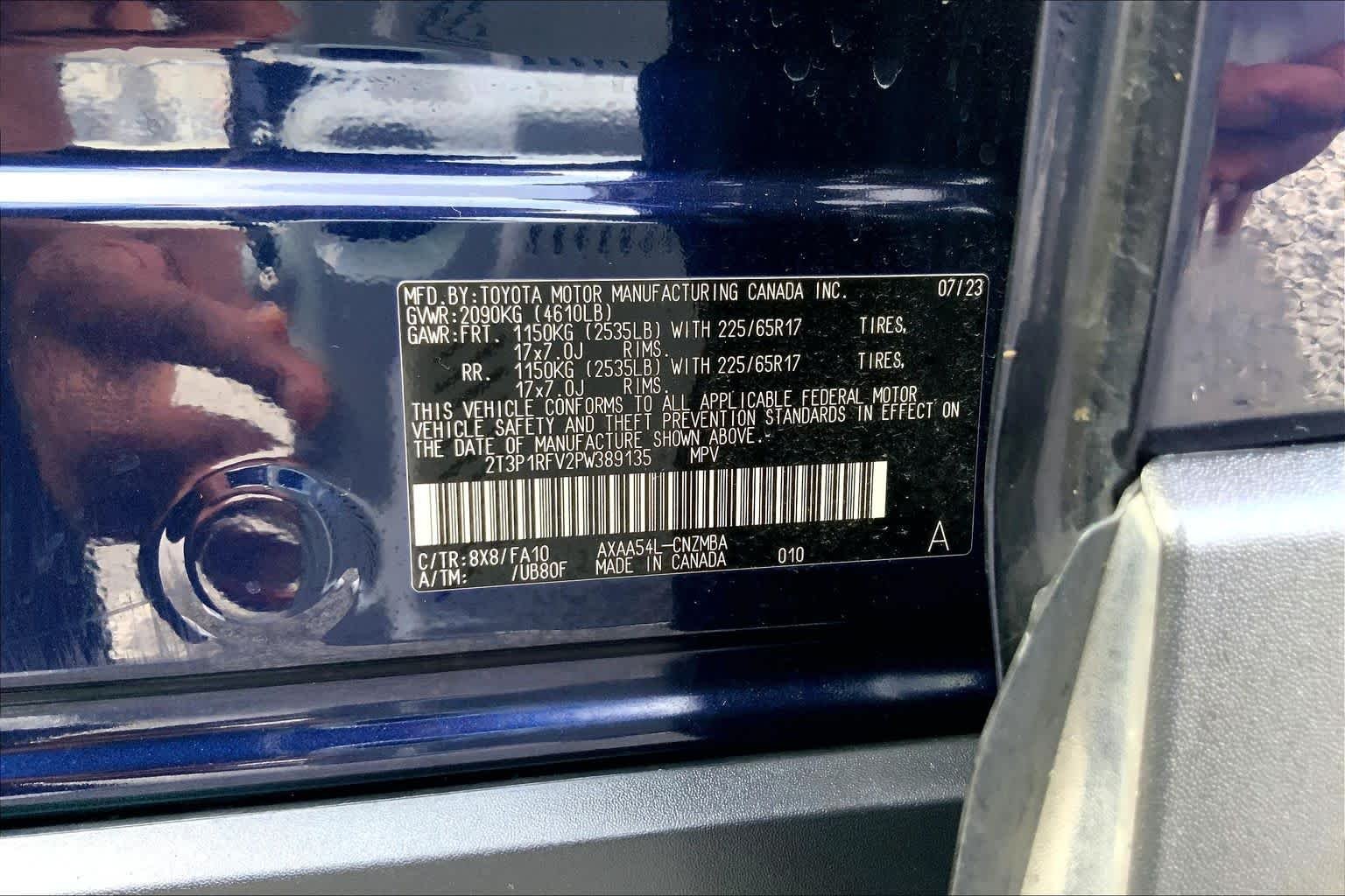 Used 2023 Blueprint Toyota XLE image 36