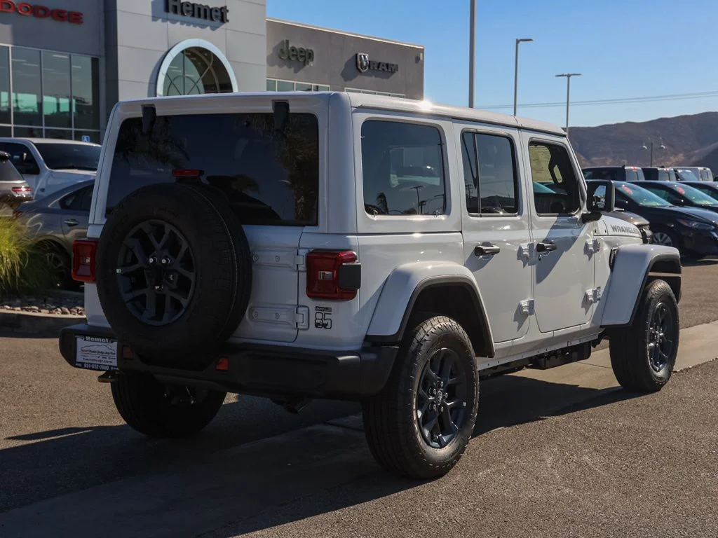 New 2026 Bright White Clearcoat Jeep 85th Anniversary Edition image 3