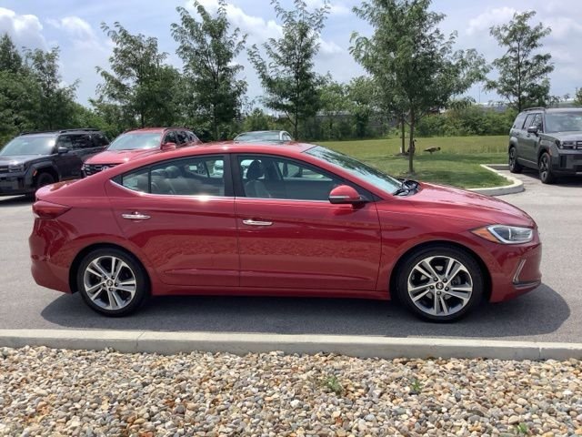 Used 2017 Scarlet Red Hyundai Limited image 4