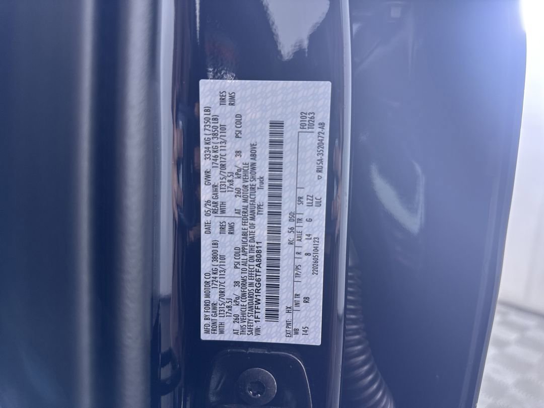 New 2026 Antimatter Blue Metallic Ford Raptor image 12