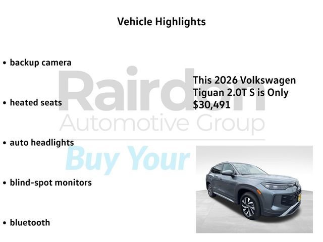 New 2026 Platinum Gray Metallic Volkswagen S image 5