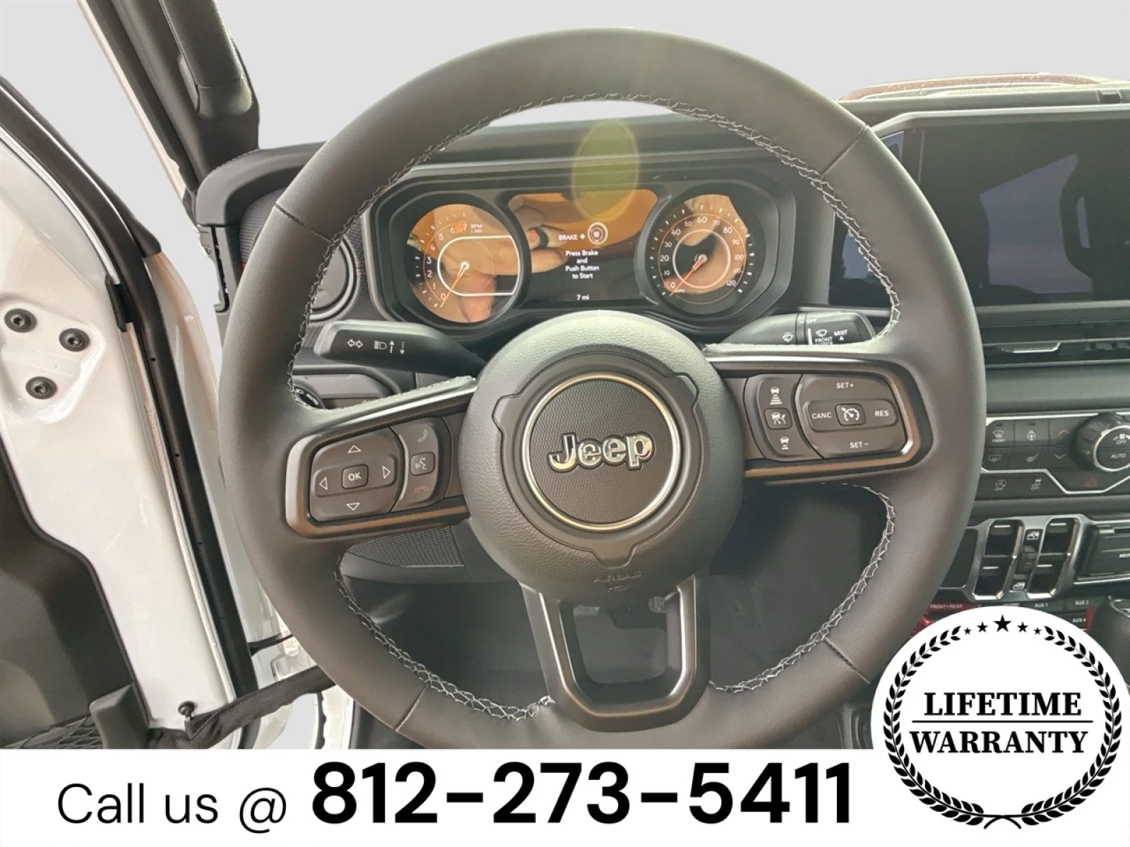 New 2026 Bright White Clearcoat Jeep Rubicon image 11