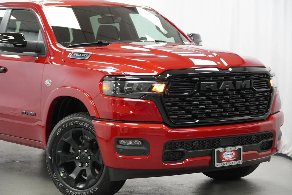 New 2026 Molten Red Pearl-Coat Exterior Paint RAM Big Horn/Lone Star image 3