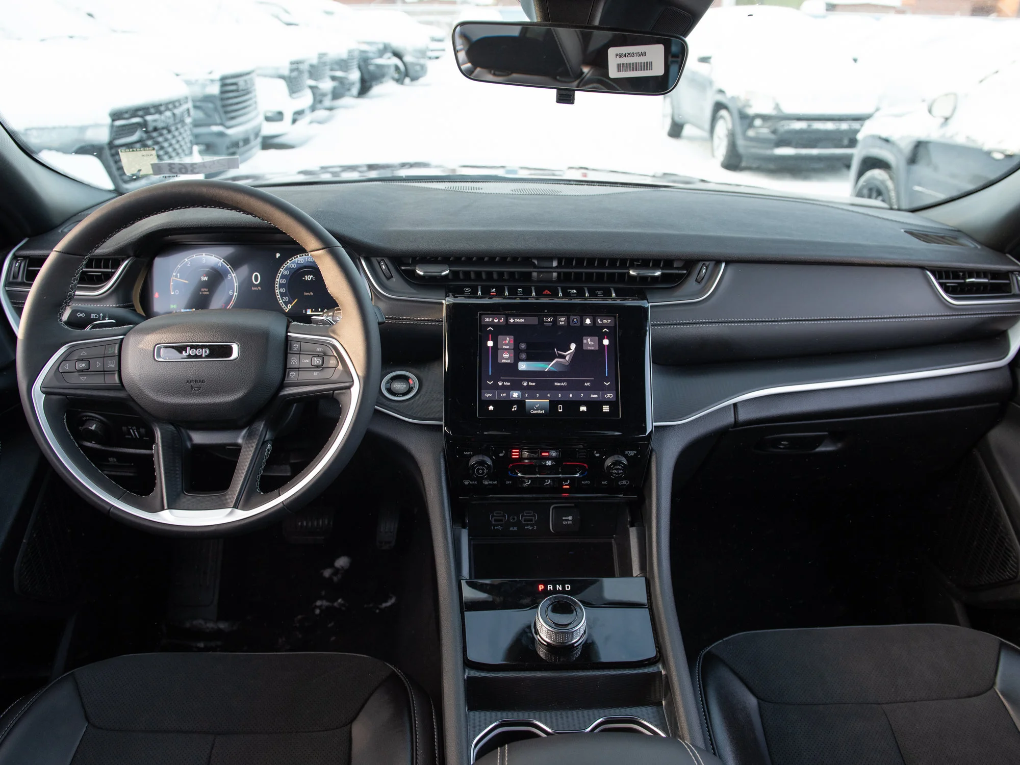 New 2025 Red Jeep Altitude* 4x4, Heated Leather, Wireless Charging Pad, Remote Start image 9