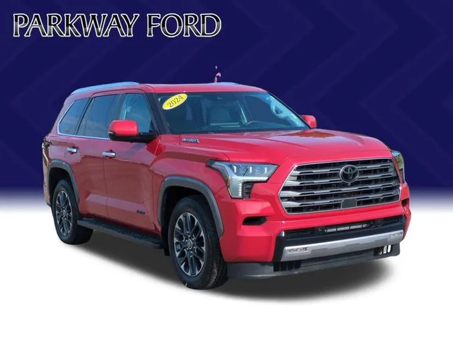 Used 2024 Red Toyota Limited image 7